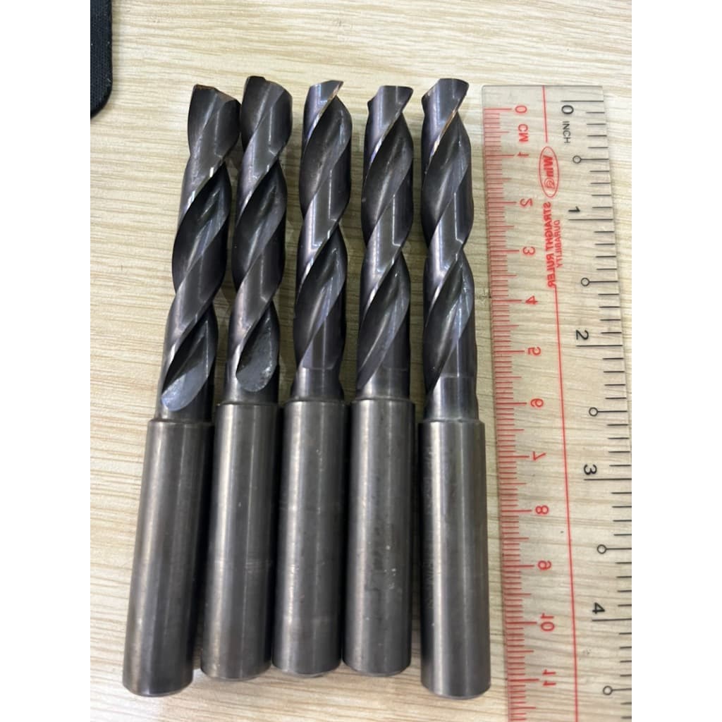 Mũi khoan hợp kim carbide chuyên dùng cho thép cứng thép đã tôi nhiệt luyện (65-70HRC) Size 10mm - Hàng Nhật bãi