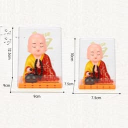 Tượng Chú Tiểu Gõ Mõ Tụng Kinh 2