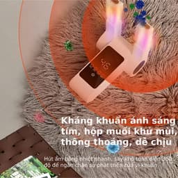 Máy Sấy Giày HALIWAY Cao Cấp Có Tia Cực Tím Khử Mùi 4
