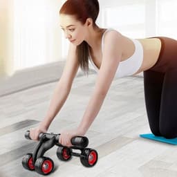 Con Lăn Tập Cơ Bụng 4 Bánh 2023. LMS 2