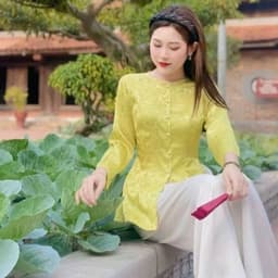 Set bộ bà ba nữ Tết gấm cổ tròn đủ màu đủ size - MAY SỈ BÀ BA THEO YÊU CẦU 5