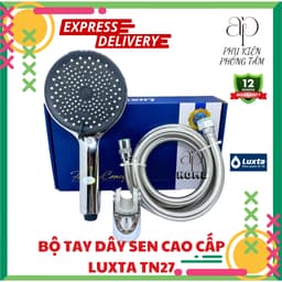 Vòi sen tắm cao cấp nhựa ABS mạ chrome 3 chế độ LUXTA TN27 thiết kế hoàn mỹ hiệu suất tối ưu -phụ kiện phòng tắm AP HOME 1