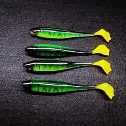 Mồi Mềm NFF, Mồi Mềm Câu Cá- Mồi Câu Cá NFF 9cm, 7cm Và Lưỡi AR-15cm- Combo Mồi Mềm NFF 3