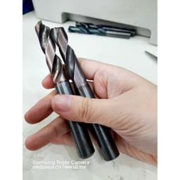 Mũi khoan hợp kim carbide chuyên dùng cho thép cứng thép đã tôi nhiệt luyện (65-70HRC) 12.8mm / 13.8mm - Hàng Nhật bãi 3