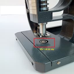 Đế kê để đóng khoen mắt cáo chẻ bông Size khoen 10mm (10ly) Chuyên dùng cho máy đóng khoen trung quốc 5