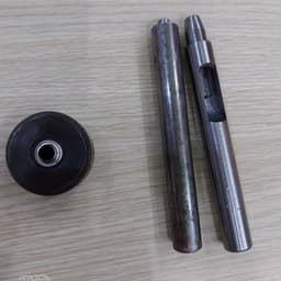 Bộ đục khuy bạt 3 MÓN (TÁN CUỐN)+100 khoen mắt cáo(sắt, màu ngẫu nhiên) Dụng cụ đóng khoen bạt,túi giấy (không đóng vải) 8