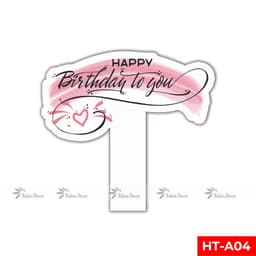 Hashtag cầm tay sinh nhật, biển chụp hình sinh nhật (link1) 5