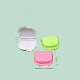 Hộp đựng khay niềng răng, hàm duy trì, chỉnh nha, máng nha khoa tiện lợi nhiều màu 7