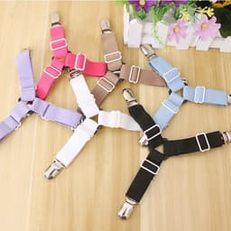 Kẹp ga trải giường chống xê dịch, set4c kẹp ga cố định và giữ phẳng drap ga phủ giường (Giao mầu ngẫu nhiên) 7