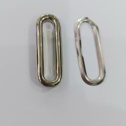 Khoen ore oval Bằng thau không gỉ Mắt cáo oval Size 25mm,30mm,35mm Làm thủ công,nón,balo,túi xách,tạp dề 1