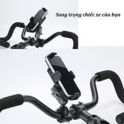 Giá đỡ điện thoại xe đạp, xe máy TỰ ĐỘNG ĐÓNG MỞ mã GDDT01 2