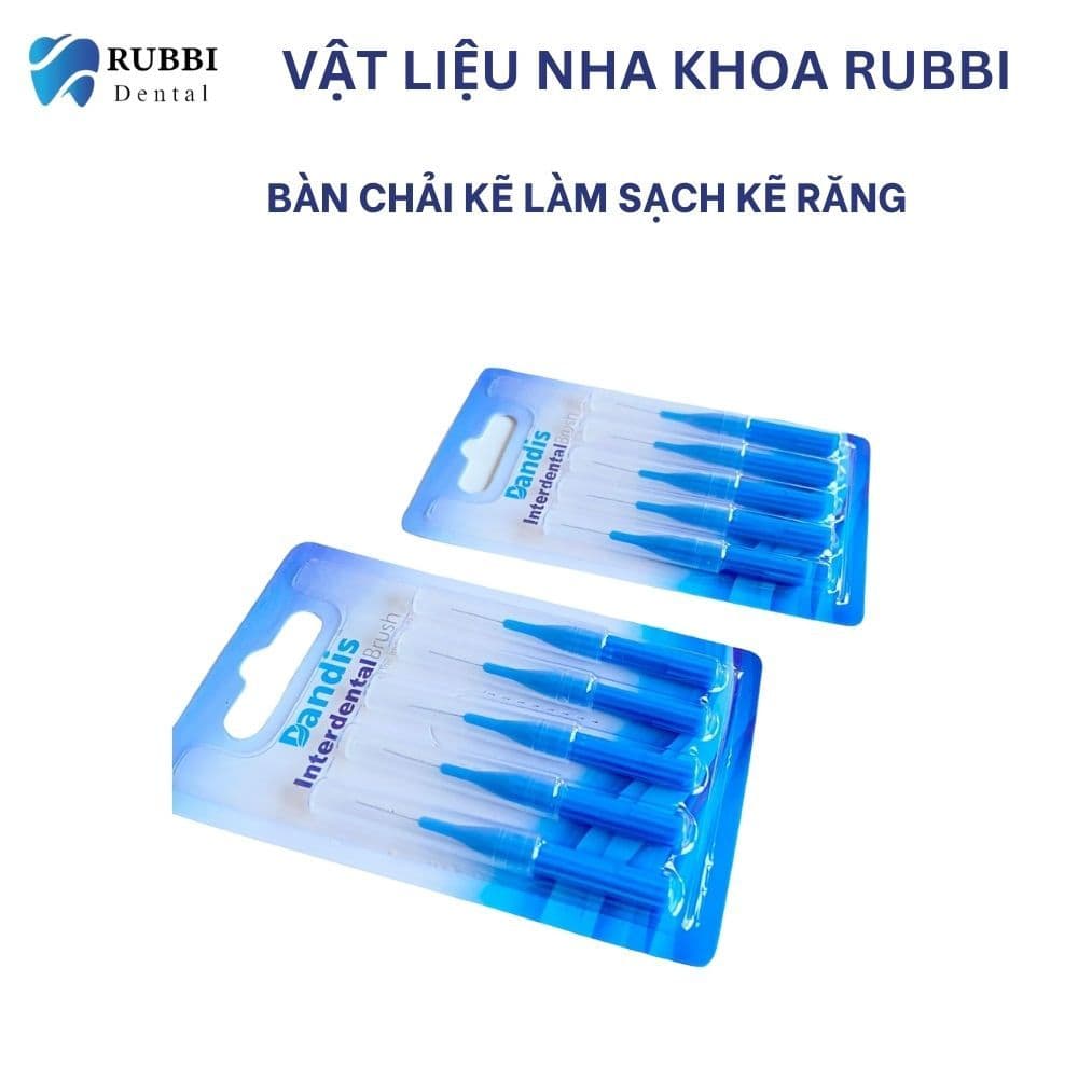 Bàn chải kẽ răng cho mẹ và bé vệ sinh, làm sạch răng miệng
