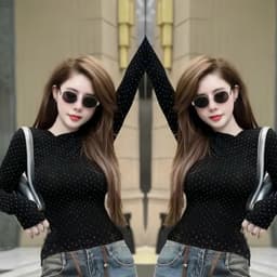 Áo Thun ĐÍnh Đá Tay Dài Bigsize LIMO Áo Thun Nữ Form Ôm Body Đẹp Dễ Thương Áo Thun Kim Tuyến Đá Đẹp Dễ Thương MS009 7