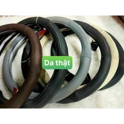 Bọc Vô Lăng Da Thật 100%  Cao cấp sz 38 dành cho xe từ 4,5 chỗ đến 16 chỗ 1