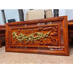 Tranh gỗ treo tường mã đáo thành công 2
