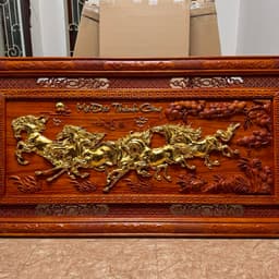 Tranh gỗ treo tường mã đáo thành công 3