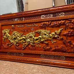Tranh gỗ treo tường mã đáo thành công 4