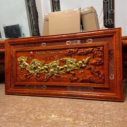 Tranh gỗ treo tường mã đáo thành công 5