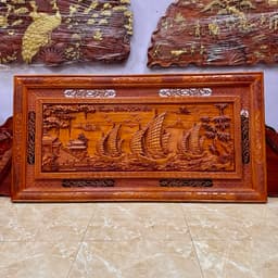 Tranh gỗ treo tường thuận buồm xuôi gió 1