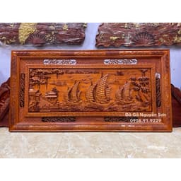 Tranh gỗ treo tường thuận buồm xuôi gió 5