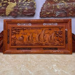 Tranh gỗ treo tường thuận buồm xuôi gió 3