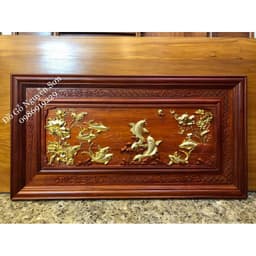 Tranh treo tường gỗ hương( Xả Hàng Lẻ Mẫu) 2