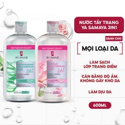 Nước Tẩy Trang 3in1 Làm Sạch Da YA SAMAYA Micellar Water (600ml) 8