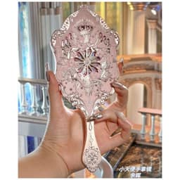 SẴN Gương cầm tay bộ sưu tập thiên thần Flower Knows Little Angel Series Flowerknows Hand Mirror siêu xinh flower knows 4