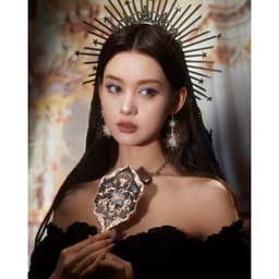 SẴN Gương cầm tay bộ sưu tập thiên thần Flower Knows Little Angel Series Flowerknows Hand Mirror siêu xinh flower knows 5