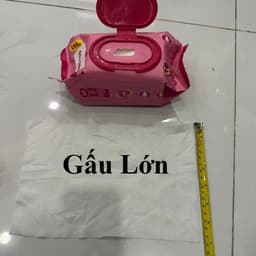 Khăn Giấy Ướt Gấu Dâu Lớn 250g Hàng Xịn). Khăn Giấy Ướt Gấu Dâu Hàng Xịn Nhỏ 125g 7