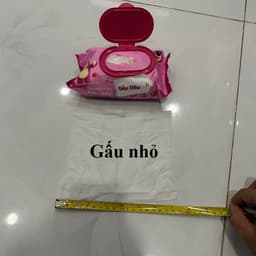 Khăn Giấy Ướt Gấu Dâu Lớn 250g Hàng Xịn). Khăn Giấy Ướt Gấu Dâu Hàng Xịn Nhỏ 125g 9