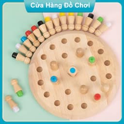 Cờ Luyện Trí Nhớ - Cờ Nhớ Màu Luyện Trí Tuệ Tư Duy Cho Bé Đồ Chơi Trò Chơi Tương Tác Của Cha Mẹ 1