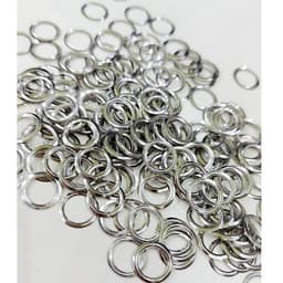 Long đền 6mm (Đệm lót mặt sau dành cho khoen ore bọc lỗ tròn, khuy mắt cáo) Bằng thau không gỉ Màu bạc Bịch 1000 cái 1