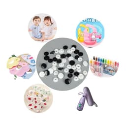 Nút bấm nhựa 4 chi tiết Nút áo mưa, nút áo sơ mi, nút bấm bìa hồ sơ Size T3 T5 T8 Bấm lên vải,bạt,simili,nhựa,giấy được 8