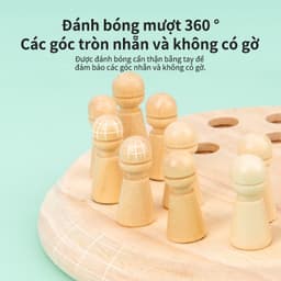 Cờ Luyện Trí Nhớ - Cờ Nhớ Màu Luyện Trí Tuệ Tư Duy Cho Bé Đồ Chơi Trò Chơi Tương Tác Của Cha Mẹ 6