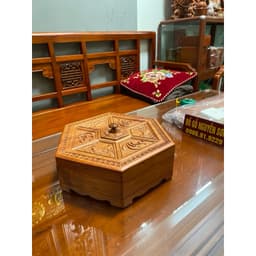 Khay gỗ đựng bánh kẹo đón Tết 1