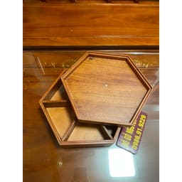 Khay gỗ đựng bánh kẹo đón Tết 3