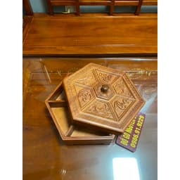 Khay gỗ đựng bánh kẹo đón Tết 4