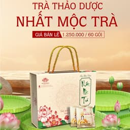 Nhất Mộc Trà Duyên Thị Bạch Linh phiên bản mới - Trà Thảo Dược Thanh Lọc Cơ Thể (Hộp 30 gói x 5g) 6