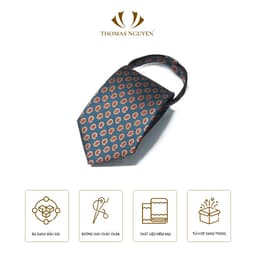 Cà Vạt Nam Thắt Sẵn Dây Kéo Bản Cao Cấp Tiện Lợi - Thomas Nguyen 6