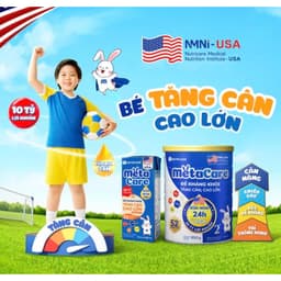 (Mẫu mới nhất, date mới) Sữa bột Nutricare METACARE opti tiêu hóa/đề kháng số 0/1/2 800g 3