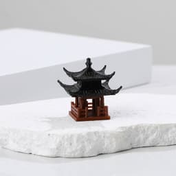 Mô hình tiểu cảnh nhà kiểu cổ trang cao 3,5cm-Trang trí terrarium,,tiểu cảnh,hồ cá,bể cá,hồ bán cạn 6