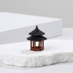 Mô hình tiểu cảnh nhà kiểu cổ trang cao 3,5cm-Trang trí terrarium,,tiểu cảnh,hồ cá,bể cá,hồ bán cạn 5