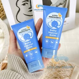 Dầu bôi ấm ngực chống cảm Little Innoscents Organic cho bé từ 0M+ 3