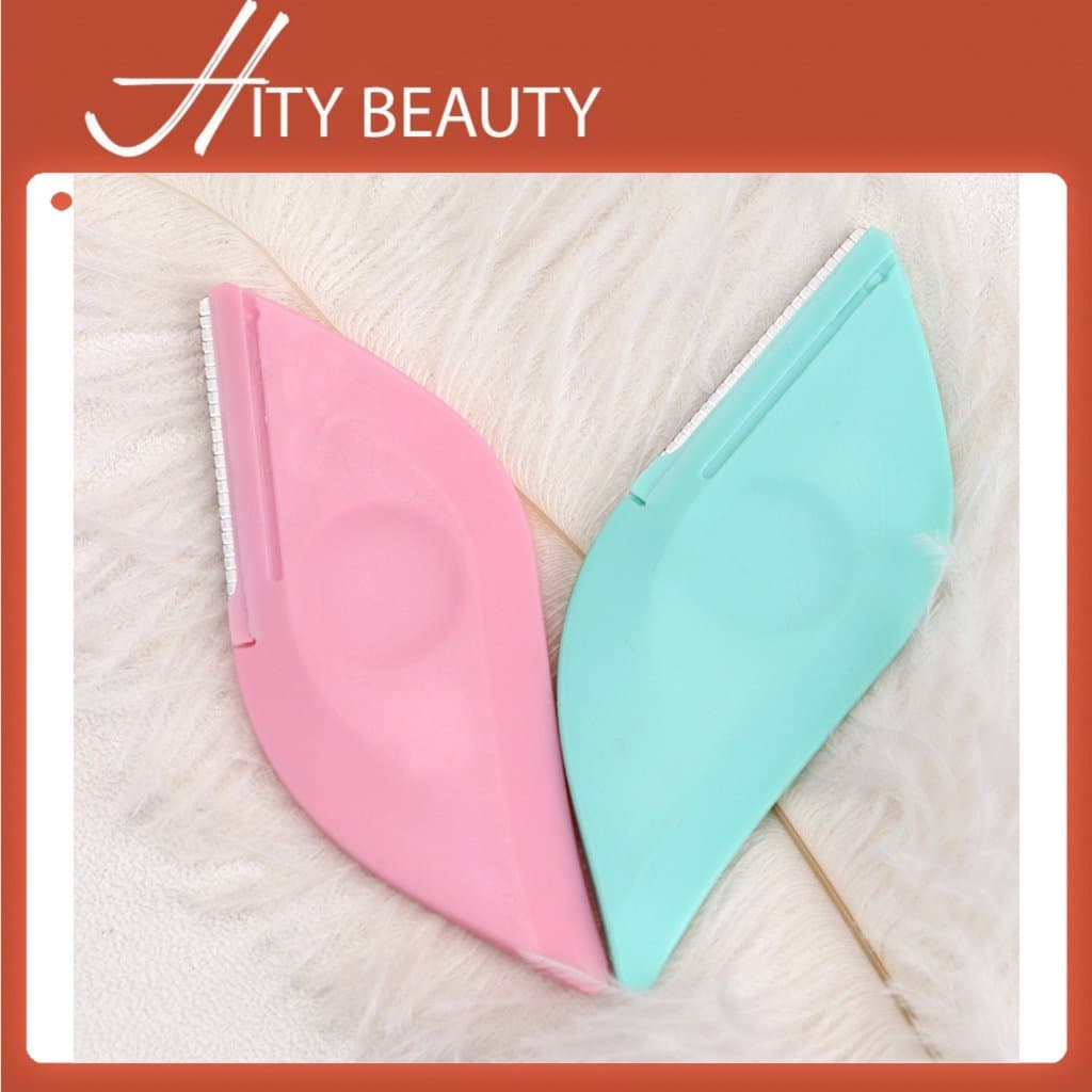Dao cạo lông mày, lông mặt có vỏ bảo vệ cầm tay tiện lợi sắc bén - Hity Beauty