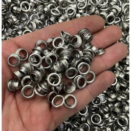 Khoen mắt cáo ore 6mm Bằng thau không gỉ Loại Mỏng Có long đền 1