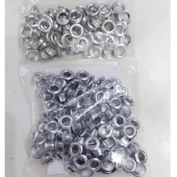 Khoen mắt cáo nhôm Size 4mm,5mm,6mm,8mm,10mm,12mm,14mm,17mm Bịch 100 cái Đóng giày bata, đóng bạt 3