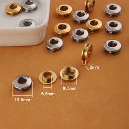 Khoen mắt cáo Ore xoay vặn ren Size 6.5mm Inox bóng không bị gỉ 5