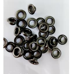 [SỈ] Khoen mắt cáo Ore Khuy luồn quần áo,sáp thơm,túi ví,đồ da Thau không gỉ Màu đen khói Bịch lớn 1000 cái Có long đền 4