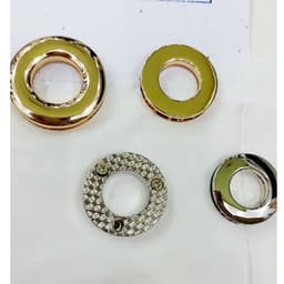 Khoen tròn Ore xoay vặn ốc vặn vít Size lọt lòng 1.5cm (15mm) Bằng inox sáng bóng - Phụ kiện túi xách cao cấp 4